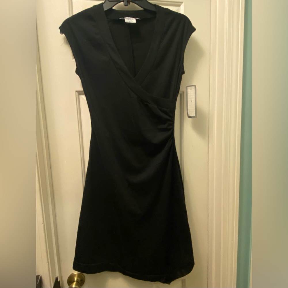 NWT Wrap Shark Bite hem dress
